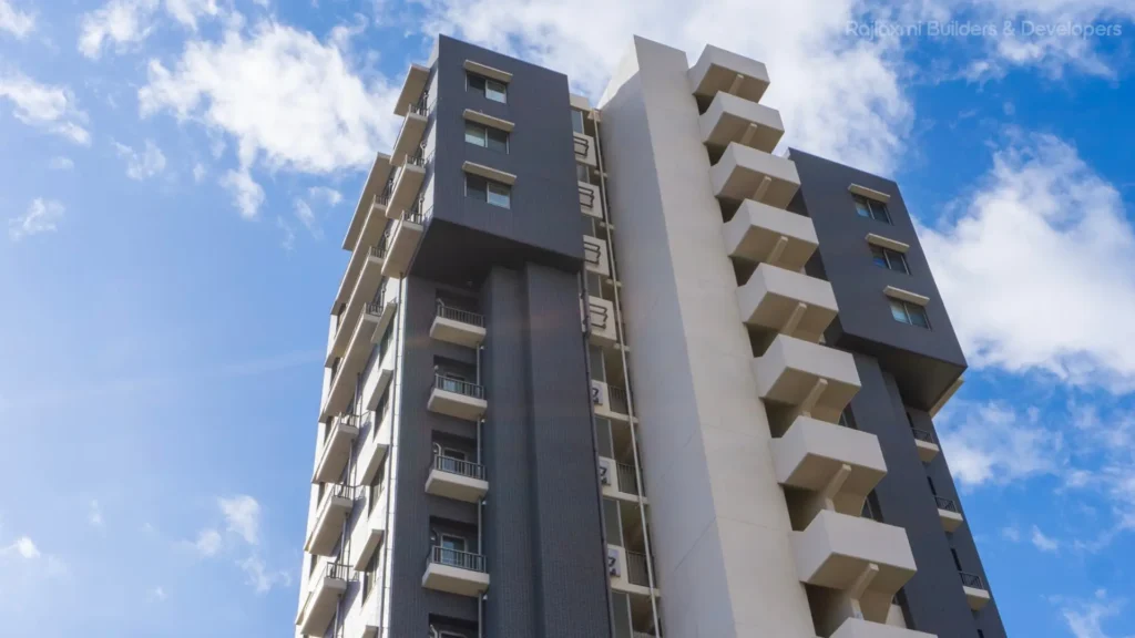 2 BHK Flat for Sale in Nagpur – Modern Residential Building by Rajlaxmi Builders