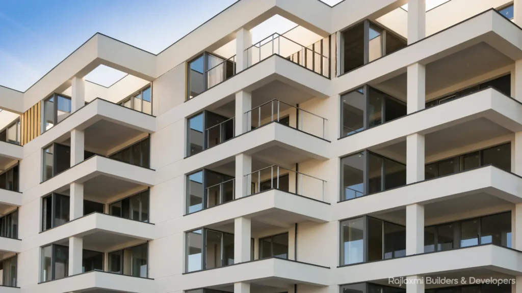 Modern residential flats in Nagpur near MIHAN development area.